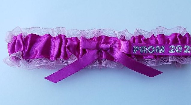 Fuchsia Garter w/ Prom 2024